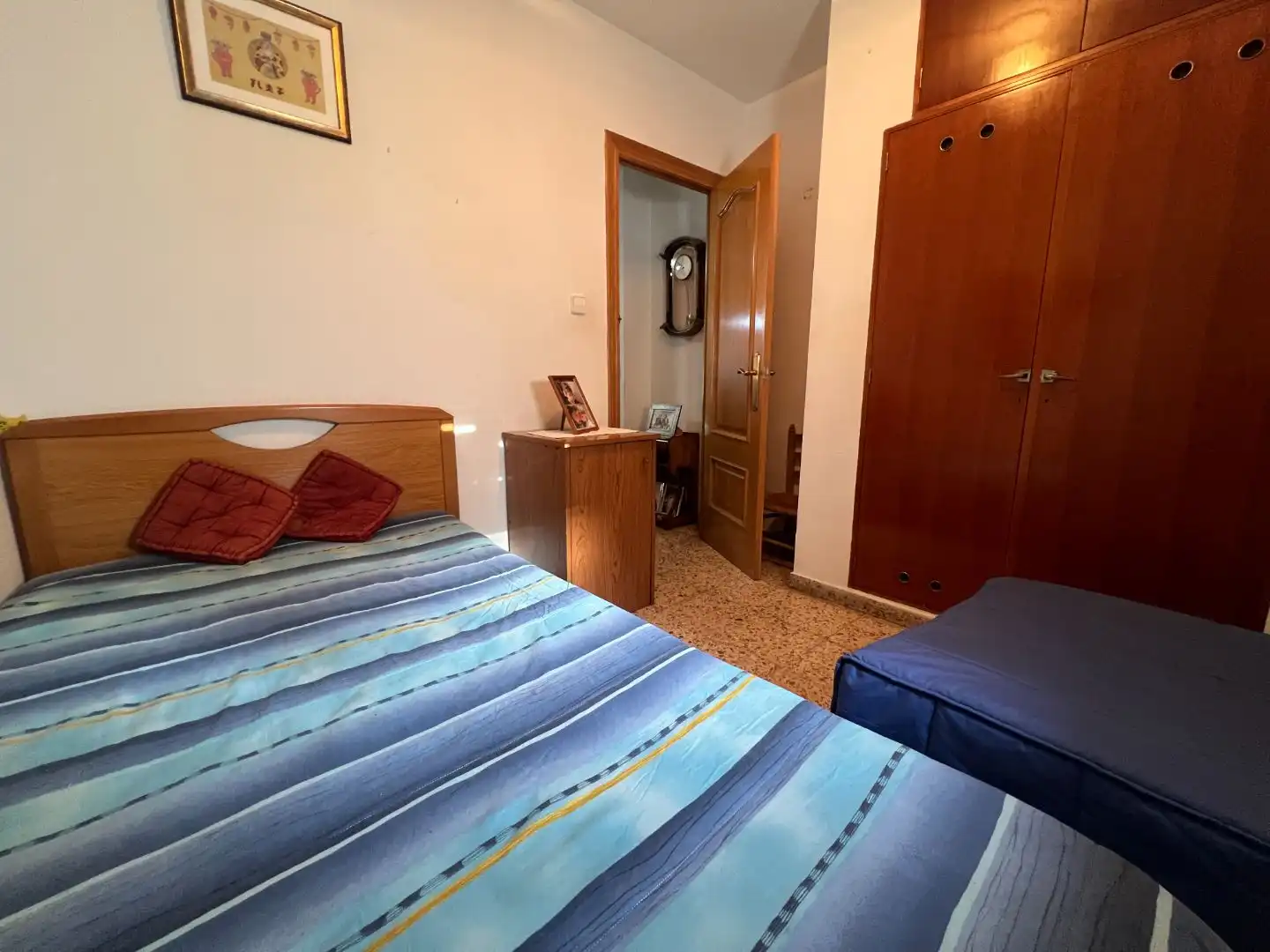 Schlafzimmer von Wohnung zum Verkauf in  Valencia Capital mit Klimaanlage und Balkon