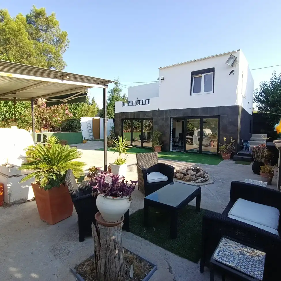 Terrassa de Casa o xalet en venda en Murcia amb Piscina
