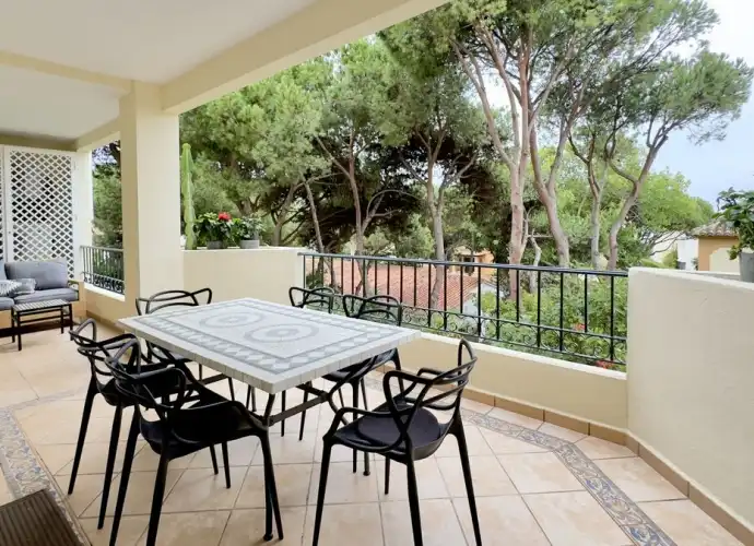 Terrace of Apartments for sale in Marbella  with Air Conditioner, Storage room and Furnished
