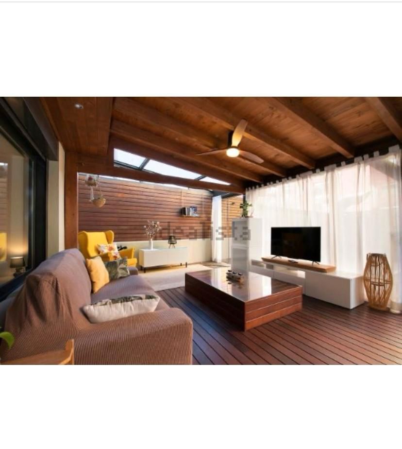 Terrace of Flat to rent in Castelldefels  with Air Conditioner, Heating and Parquet flooring