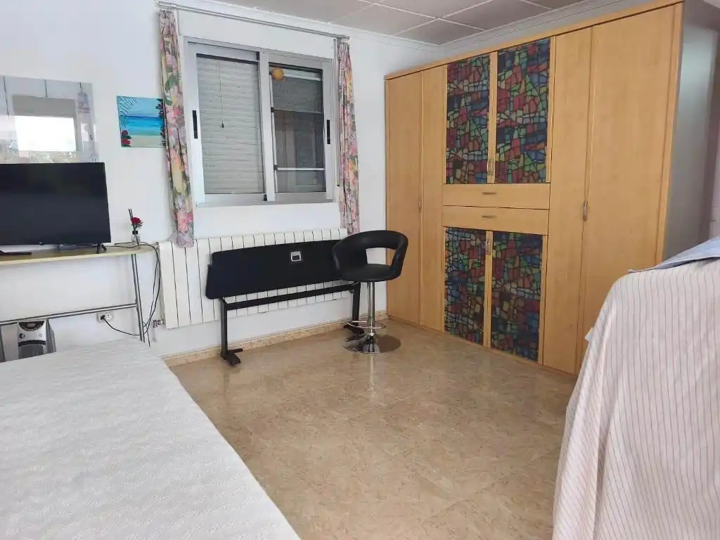 Schlafzimmer von Haus oder Chalet zum Verkauf in Cartagena mit Klimaanlage, Heizung und Privatgarten