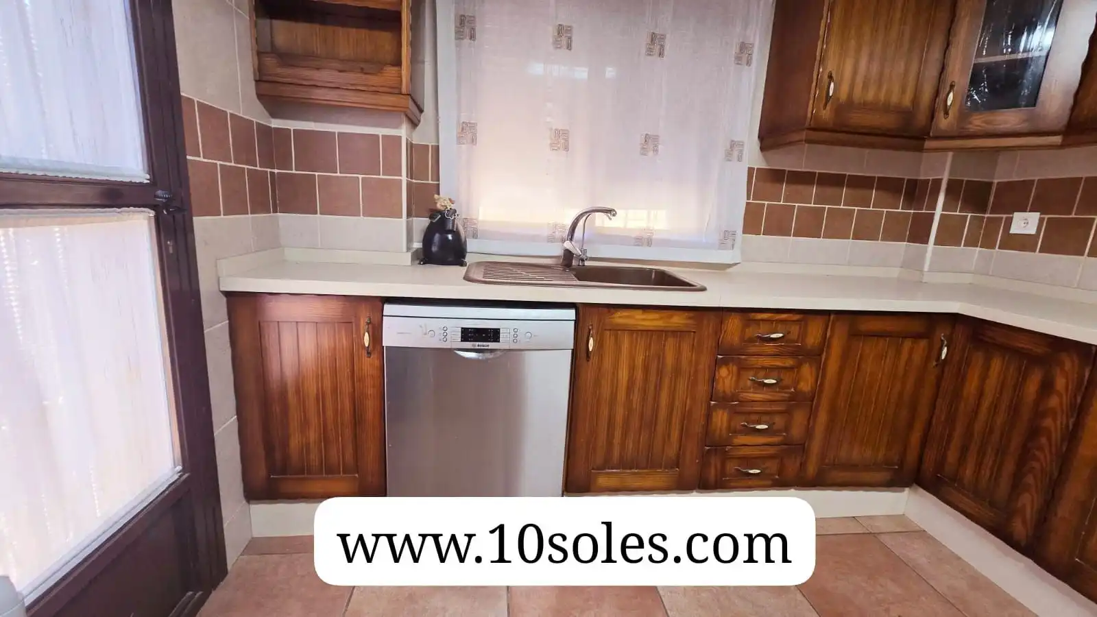 Cocina de Casa adosada en venta en Bigastro con Terraza, Trastero y Piscina