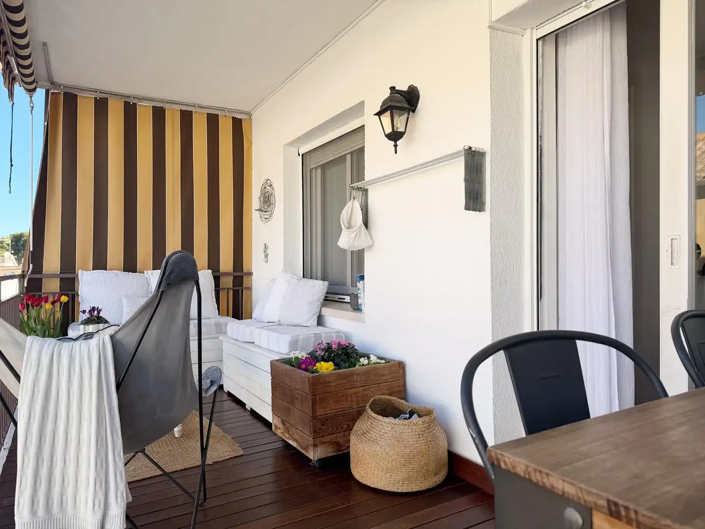 Terrace of Study for sale in Roda de Berà  with Air Conditioner, Heating and Parquet flooring