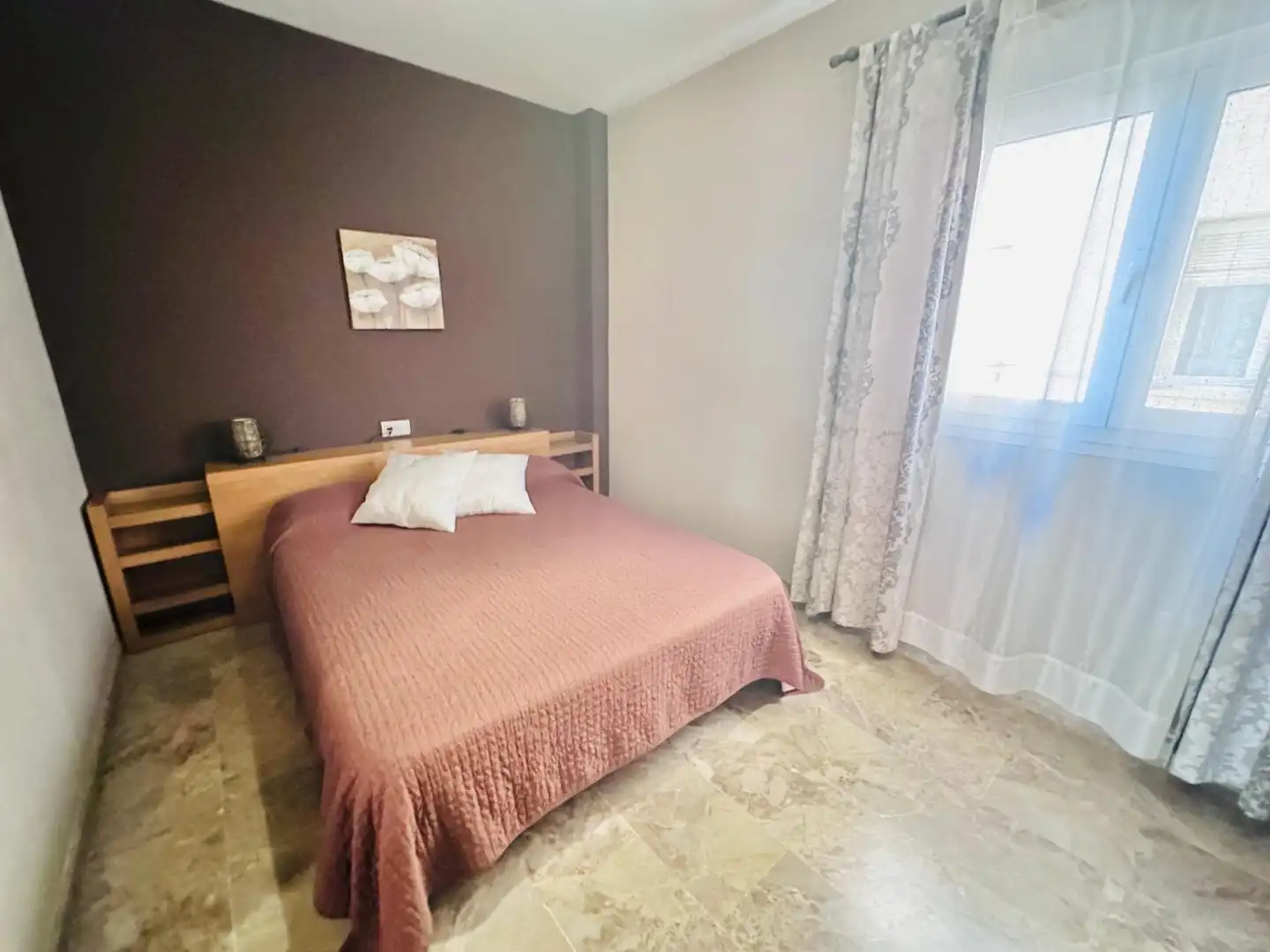 Bedroom of Flat for sale in Málaga  with Air Conditioner, Storage room and Balcony