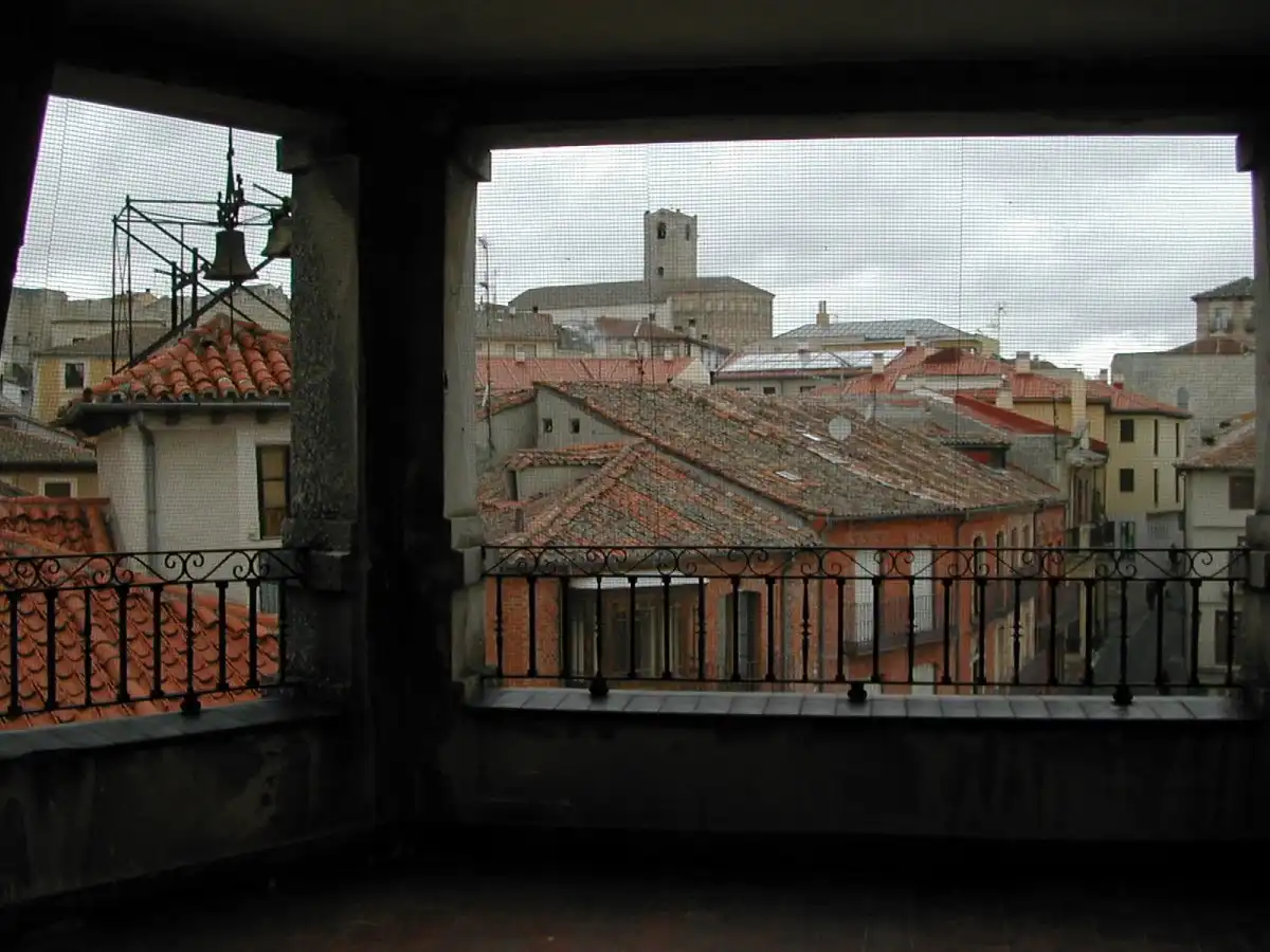 Vista exterior de Pis en venda en Cuéllar