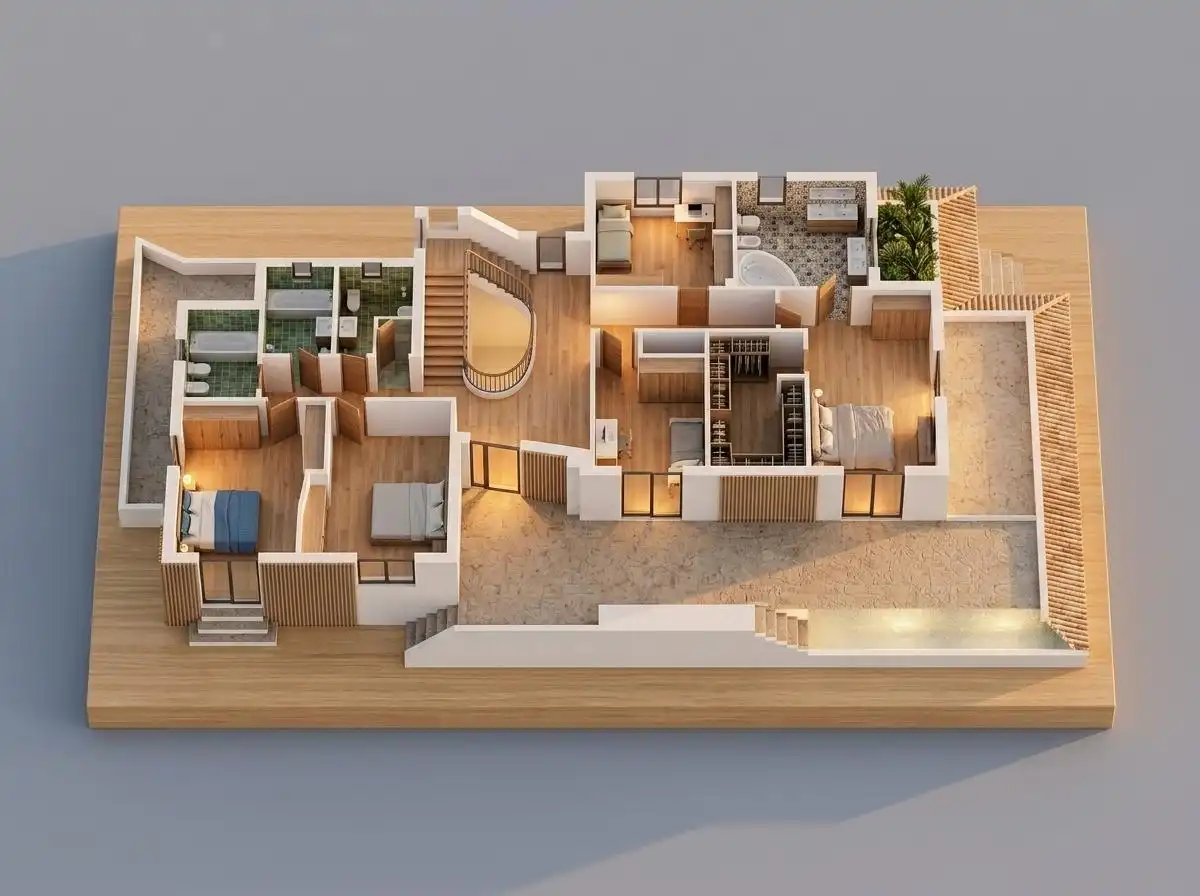 Chalet con terraza en venta en Calle MAR NEGRO, imagen 75