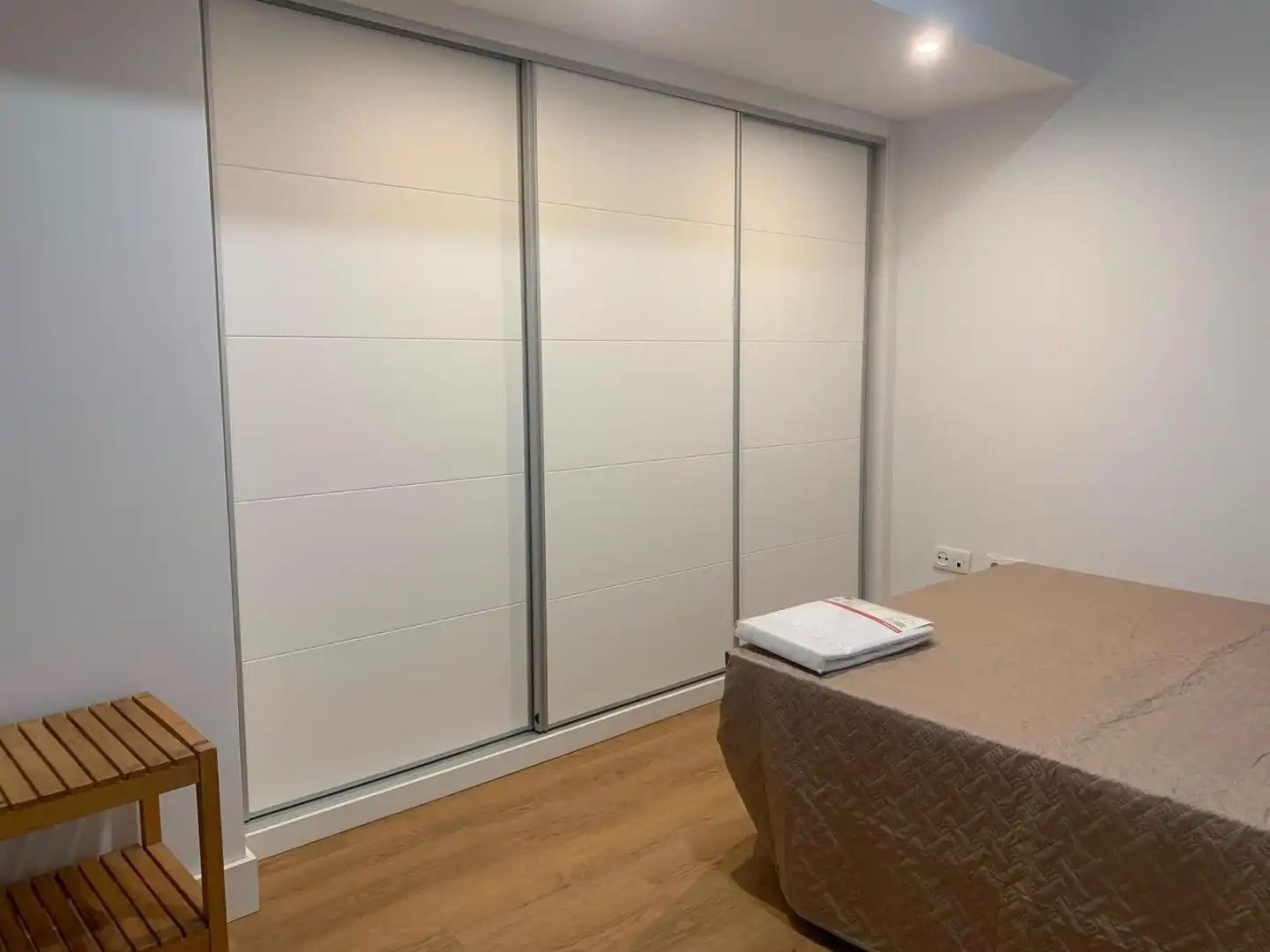 Bedroom of Flat for rent in Plasencia  with Air Conditioner and Furnished