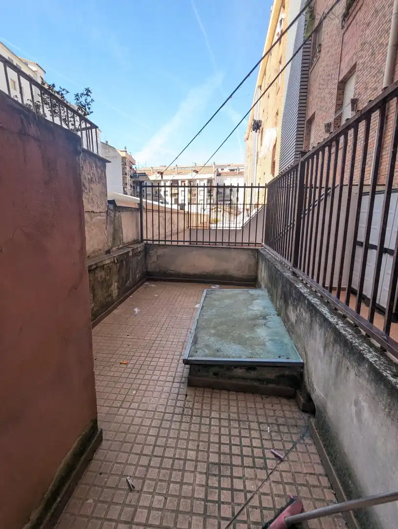 Terrasse von Wohnung zum Verkauf in Estella / Lizarra mit Heizung