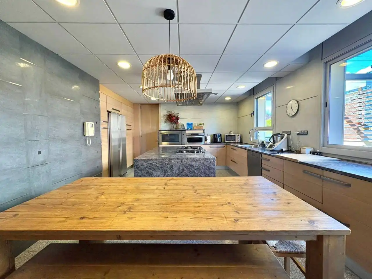 Kitchen of Houses for sale in Sant Cugat del Vallès  with Air Conditioner, Heating and Private garden
