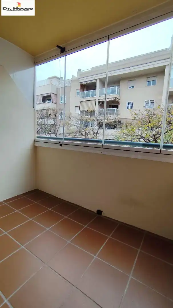Terrasse von Wohnung zur Miete in Málaga mit Terrasse, Möbliert und Ofen