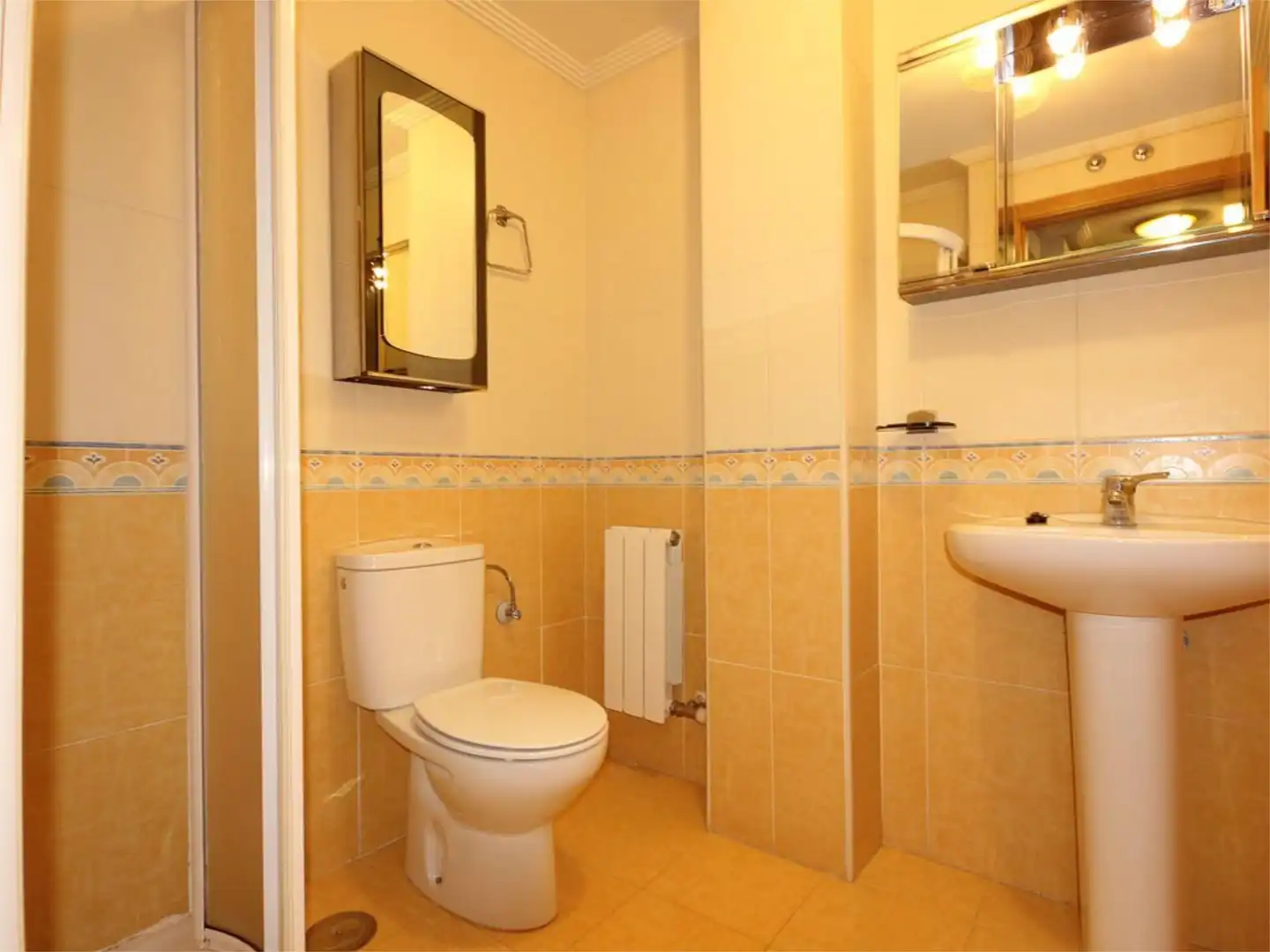 Bathroom of Flat for rent in Salamanca  with Heating, Terrace and Furnished