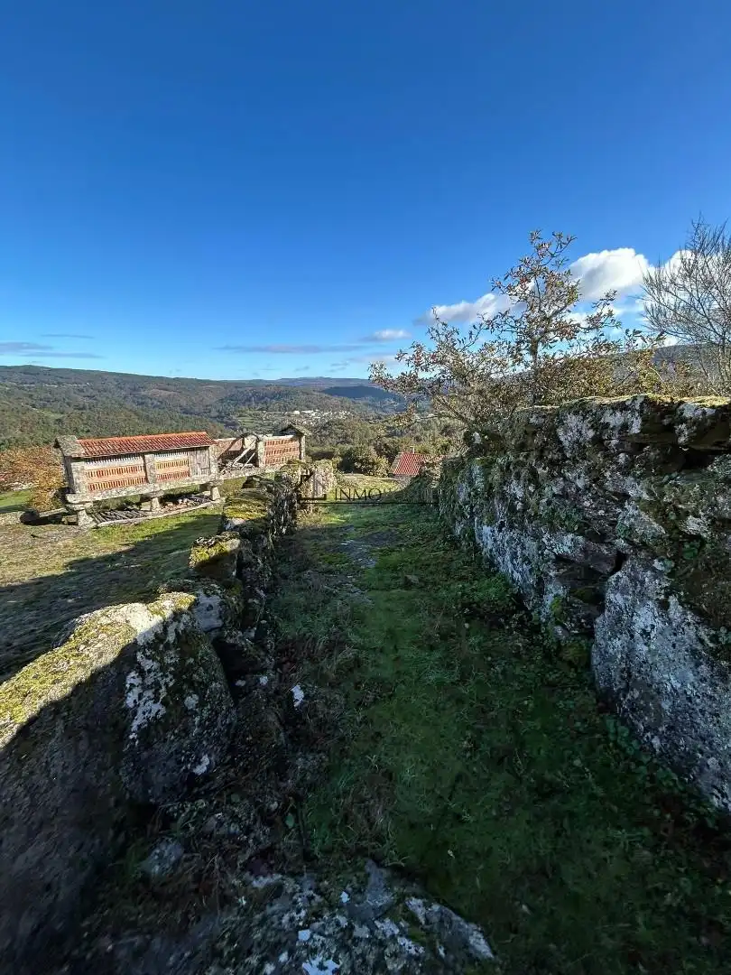 Vista exterior de Casa o xalet en venda en Cerdedo amb Jardí privat