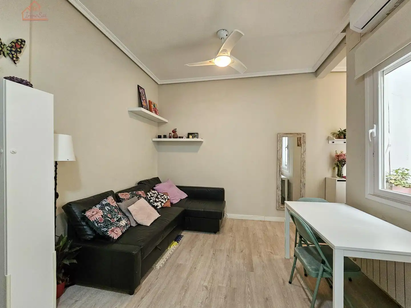 Sala de estar de Piso de alquiler en Madrid con Aire acondicionado, Calefacción y Amueblado