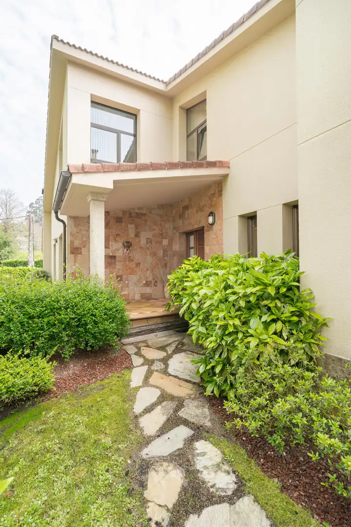 Exterior view of Houses for sale in Oleiros  with Heating, Private garden and Terrace