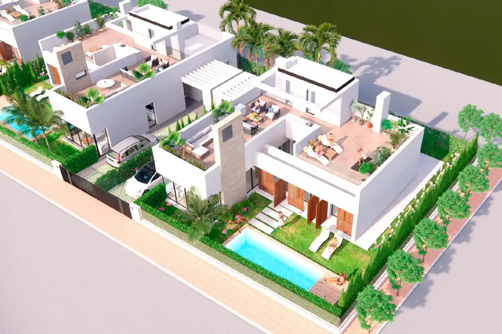 Villa avec terrasse à vendre à Santa Rosalía Lake and Life Resort, imagen 12