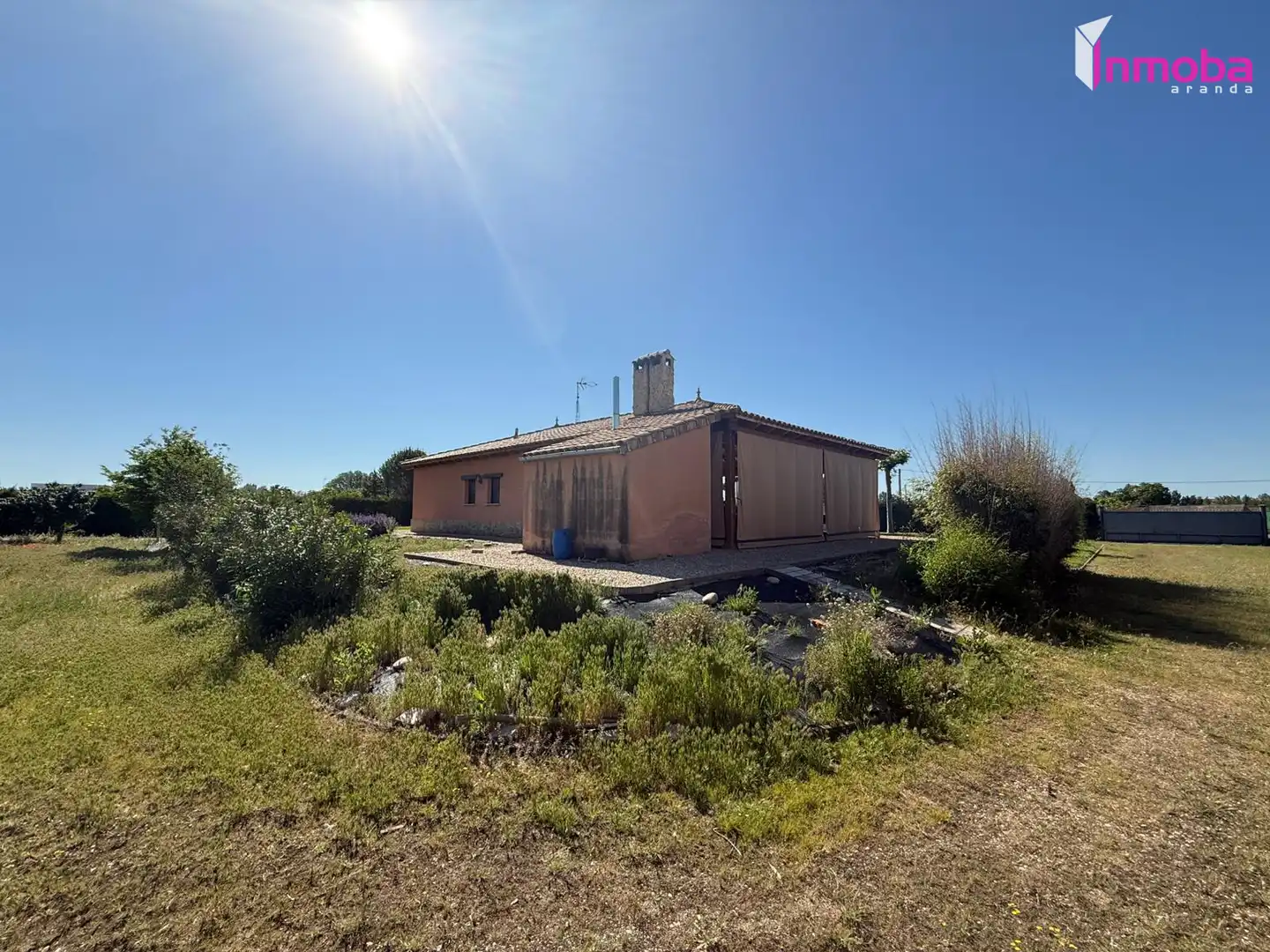 Exterior view of Houses for sale in Aranda de Duero  with Heating, Private garden and Terrace