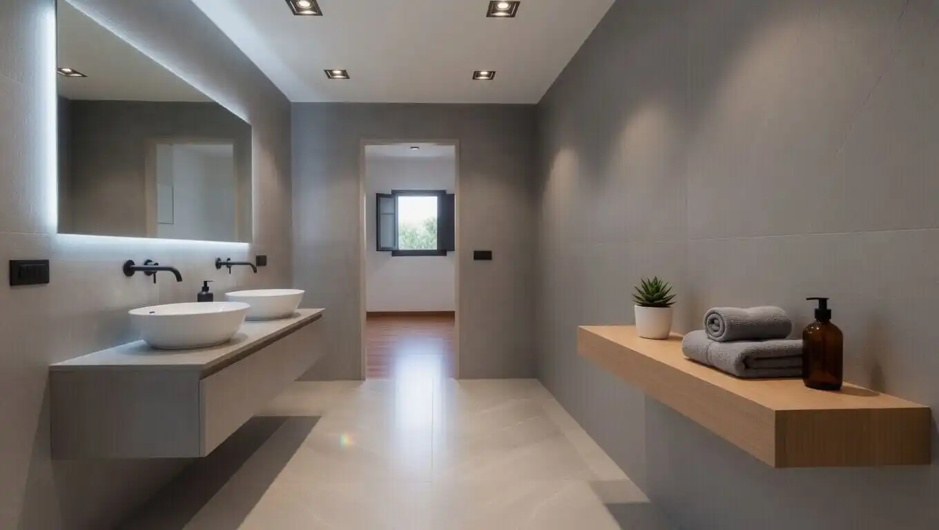 Baño de Casa adosada en venta en Barcelona con Calefacción y Trastero