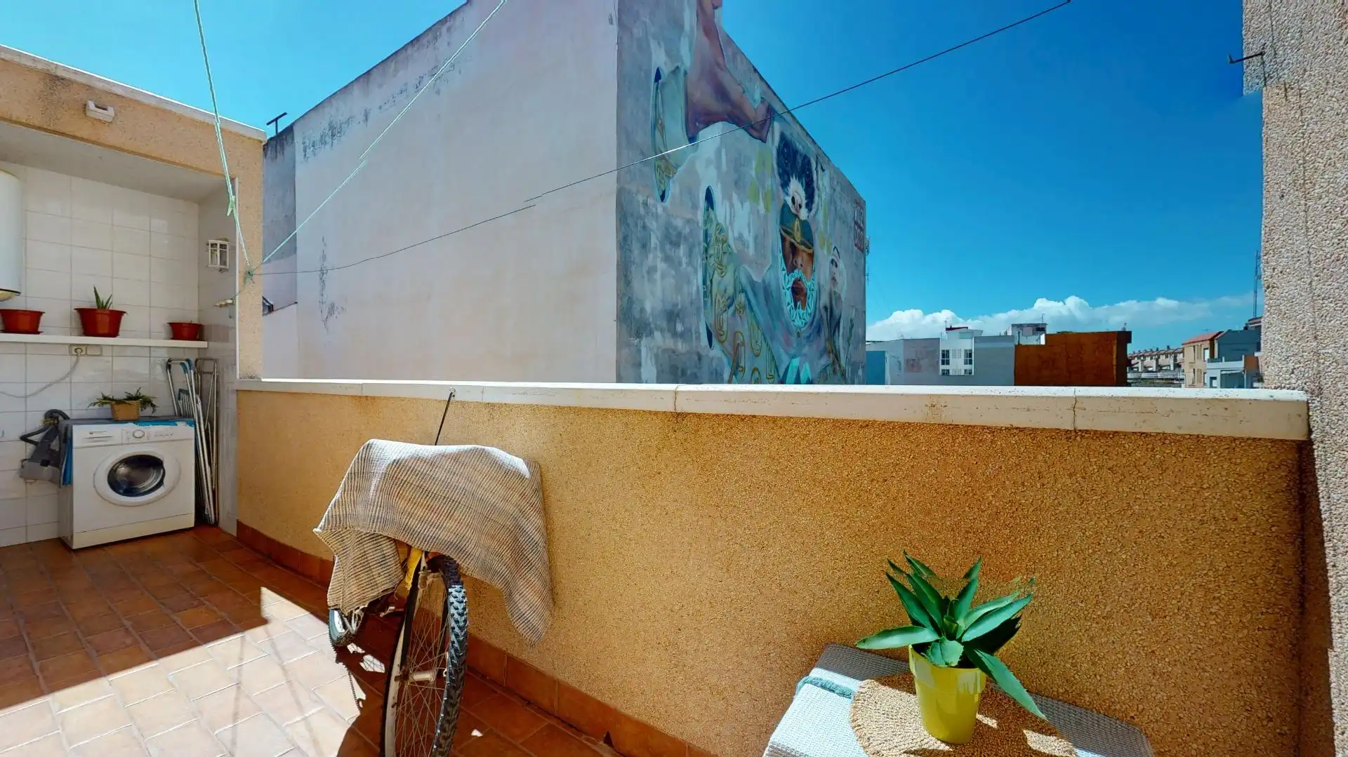 Terrassa de Apartament en venda en Los Alcázares amb Aire condicionat, Calefacció i Terrassa