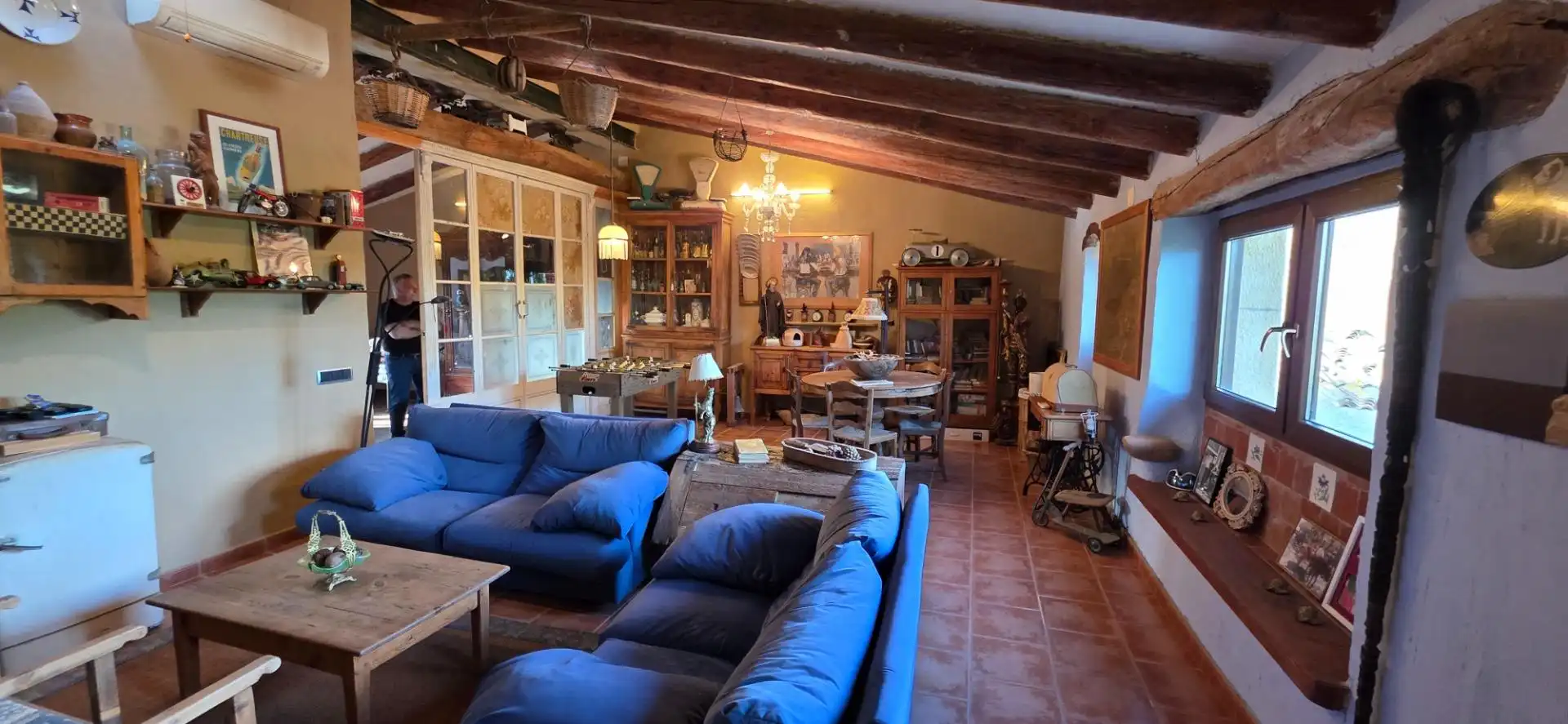 Sala d'estar de Casa o xalet en venda en La Riera de Gaià amb Calefacció i Traster