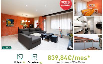 Living room of Flat for sale in Cornellà de Llobregat  with Air Conditioner and Balcony