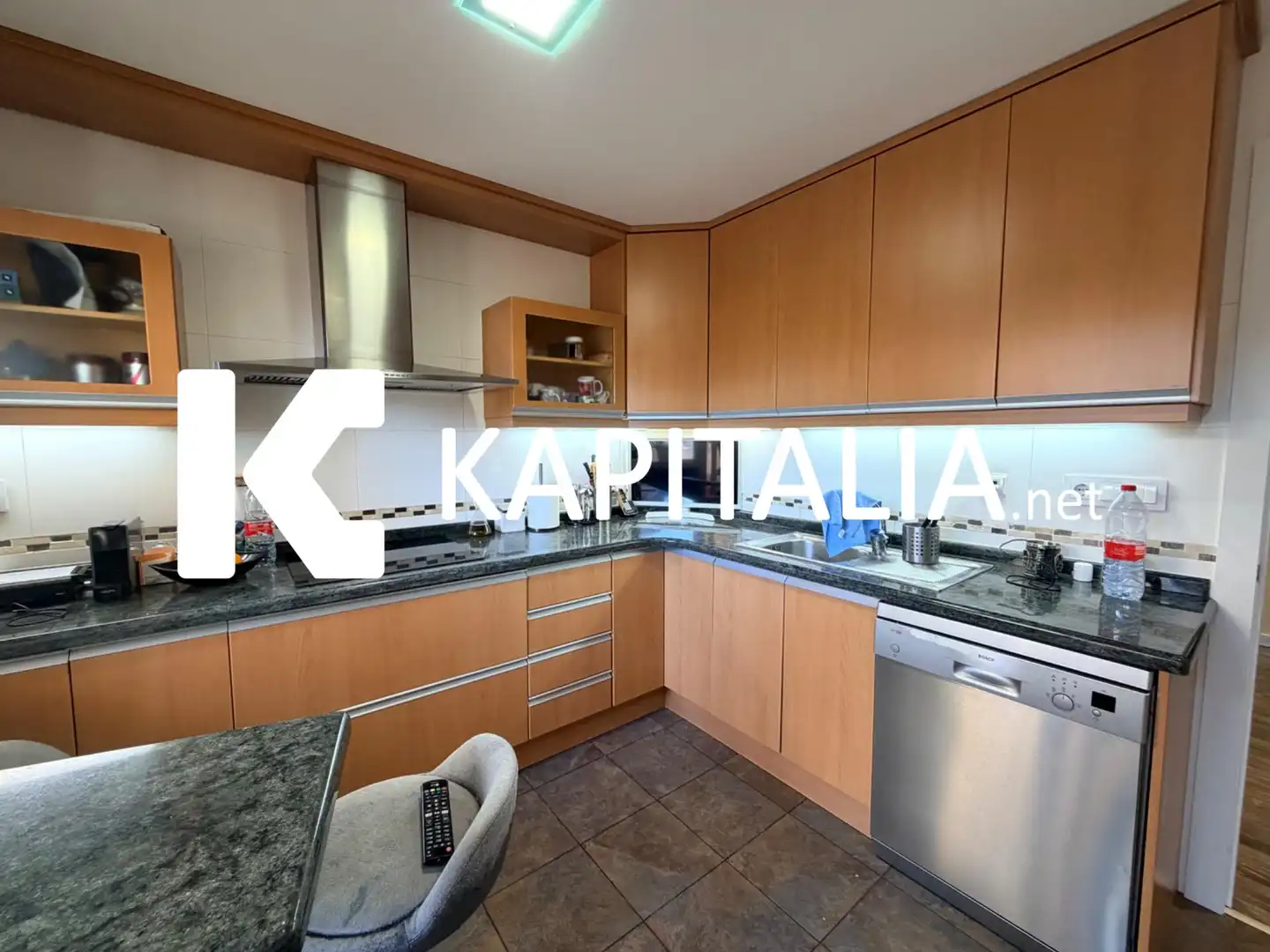 Kitchen of Flat for sale in Alcoy / Alcoi  with Air Conditioner, Heating and Terrace