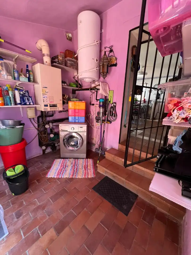 Kitchen of Houses for sale in Málaga  with Air Conditioner, Heating and Private garden