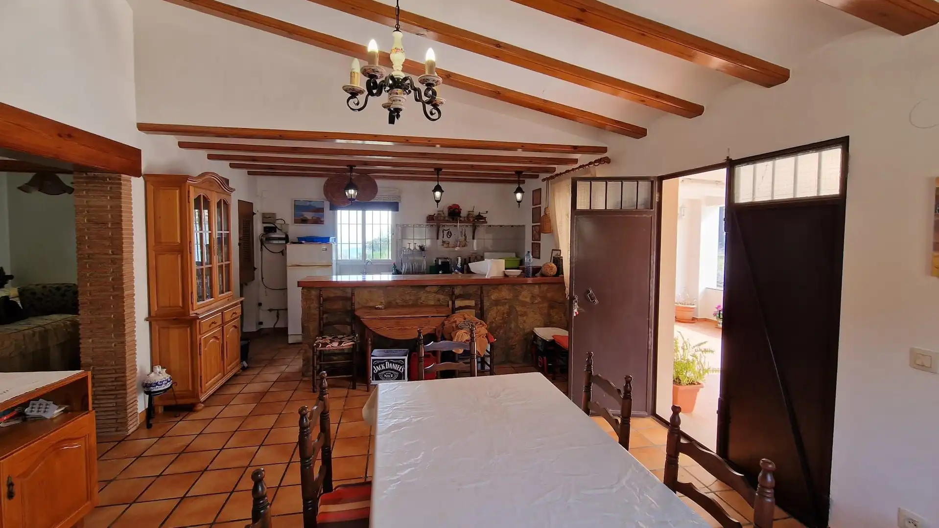 Cuina de Casa o xalet en venda en Tàrbena amb Terrassa, Moblat i Forn