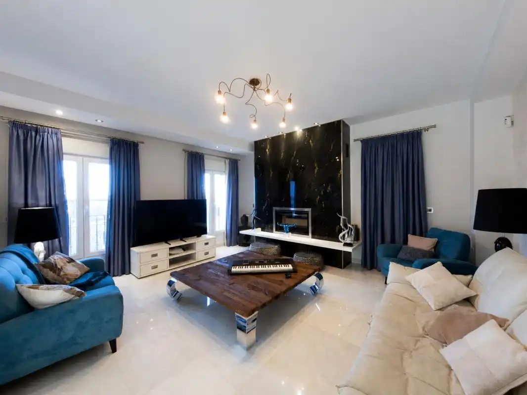 Sala d'estar de Casa o xalet en venda en Elche / Elx amb Aire condicionat, Calefacció i Traster