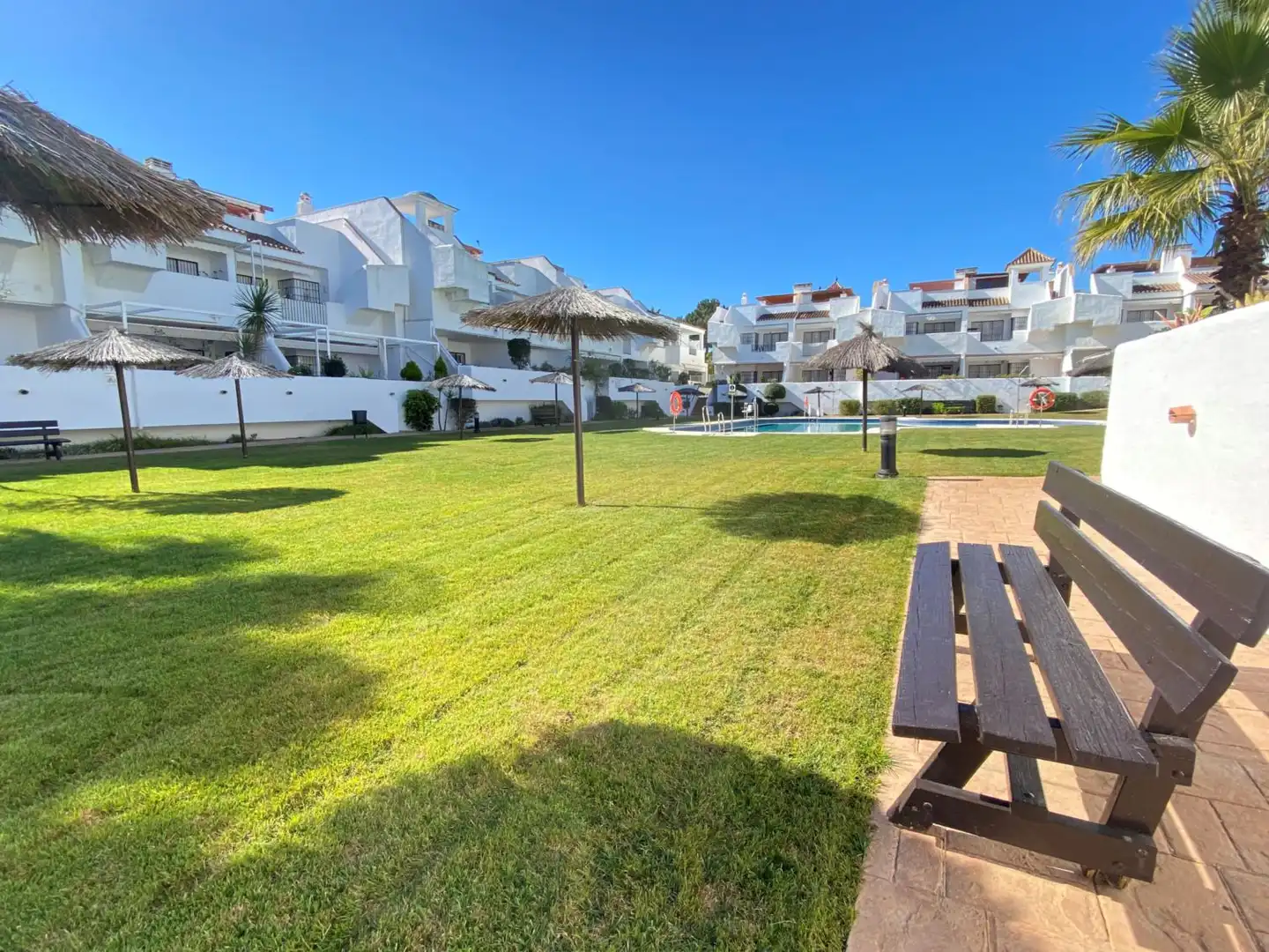 Garten von Wohnungen zur Miete in Islantilla mit Terrasse und Abstellraum