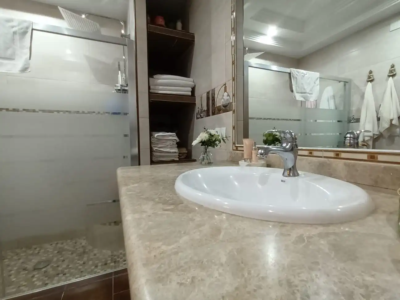 Baño de Casa o chalet en venta en Mérida con Aire acondicionado, Calefacción y Jardín privado