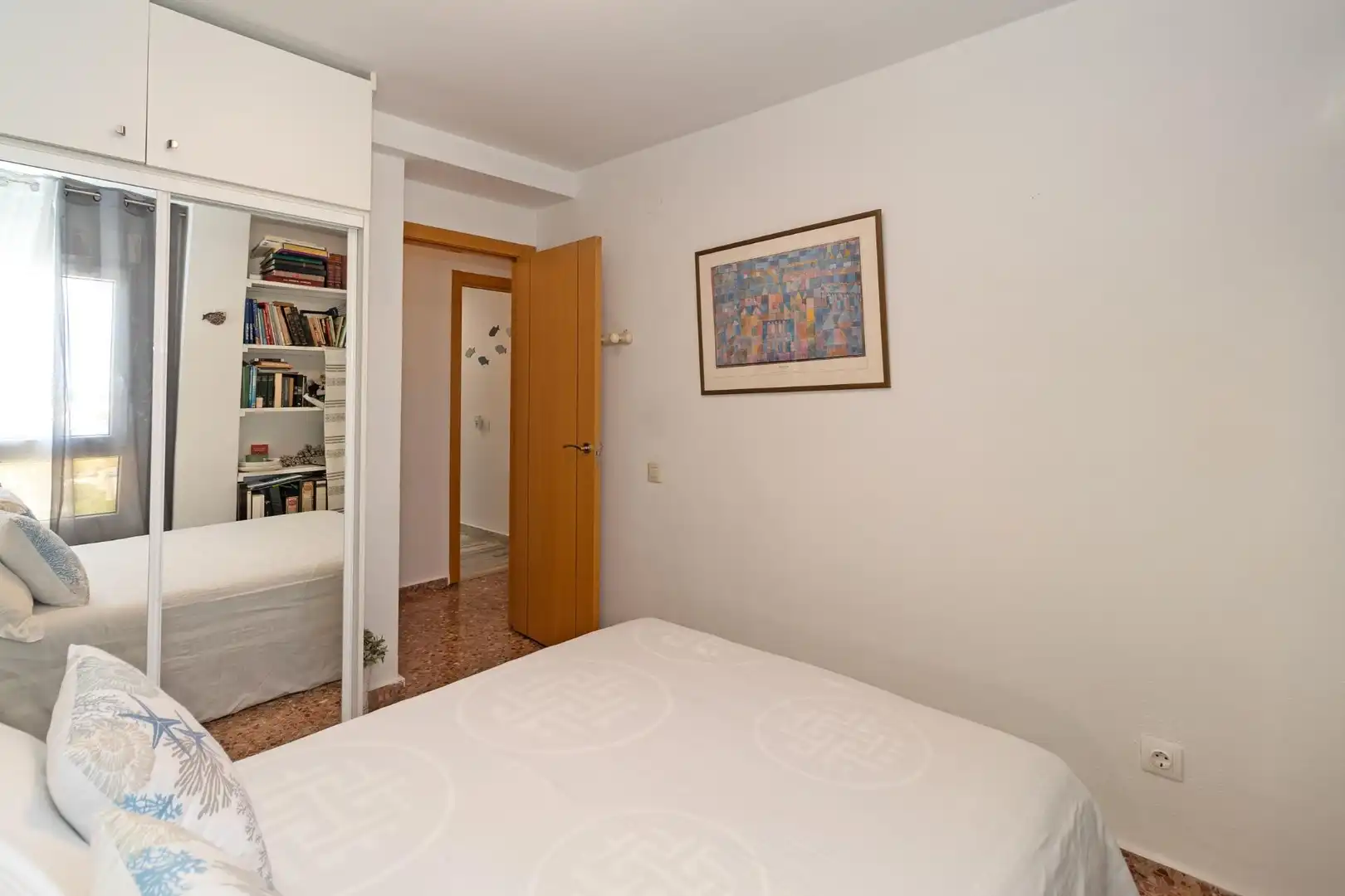 Bedroom of Flat for sale in Paterna  with Furnished