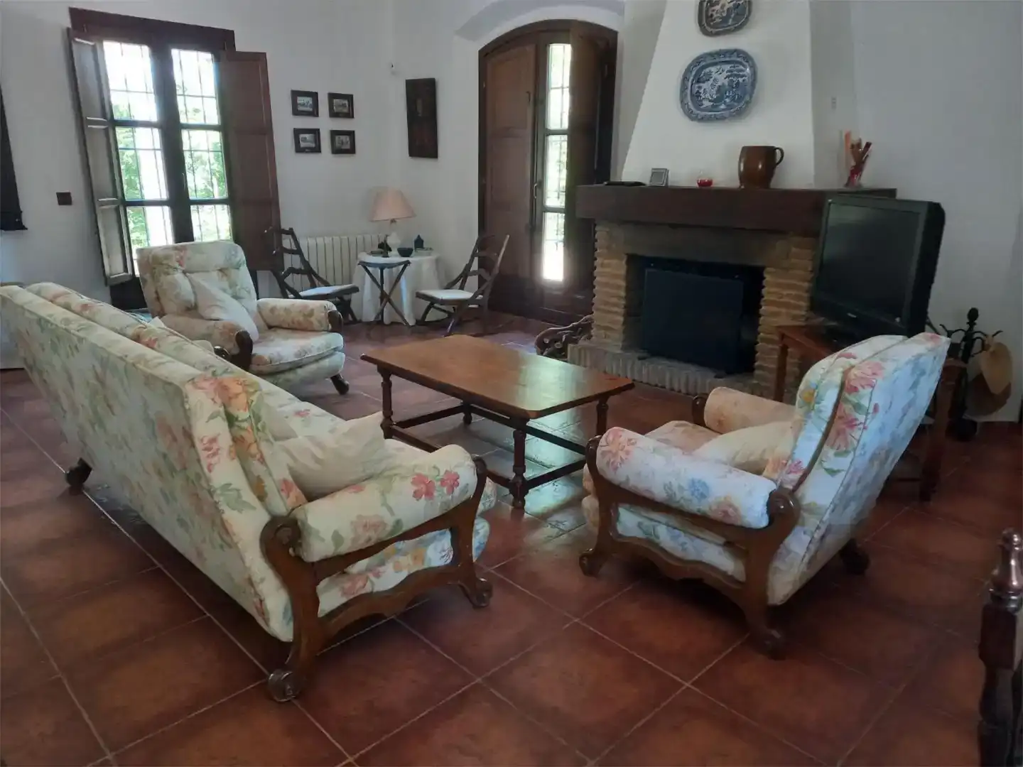 Sala d'estar de Finca rústica en venda en Casares