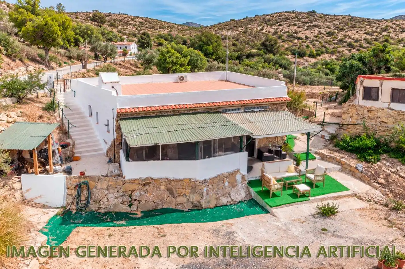 Casa rústica amb piscina en venda a Calle del Romani 4, imagen 4
