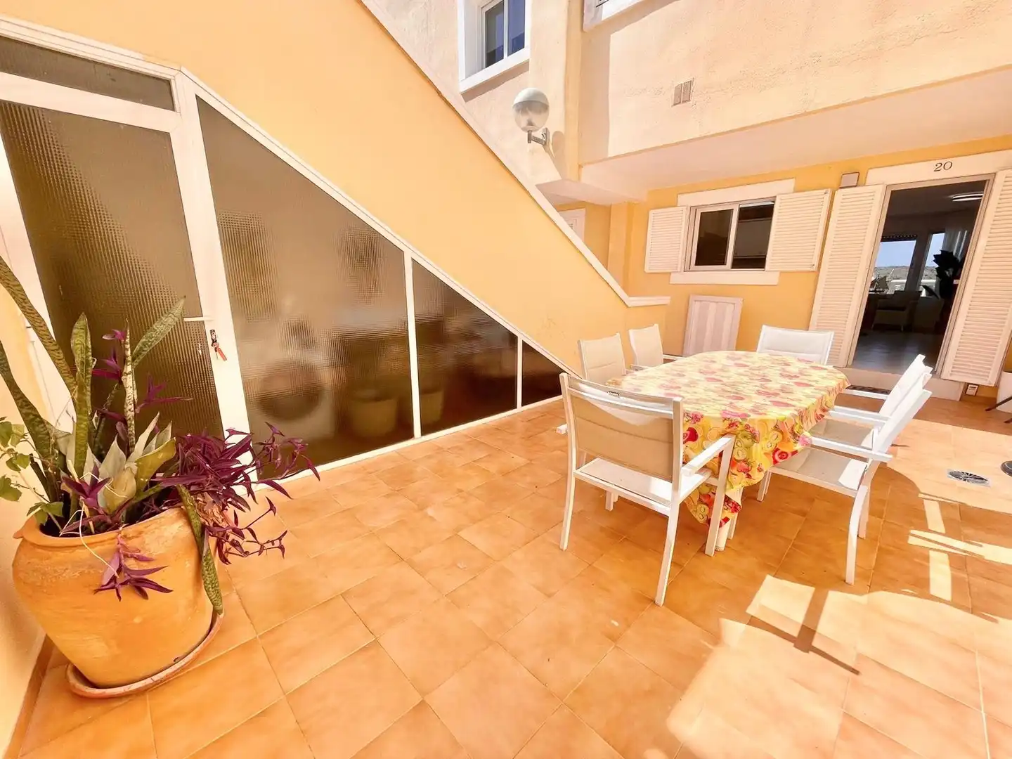 Terrace of Apartments for rent in La Manga del Mar Menor  with Air Conditioner, Heating and Terrace