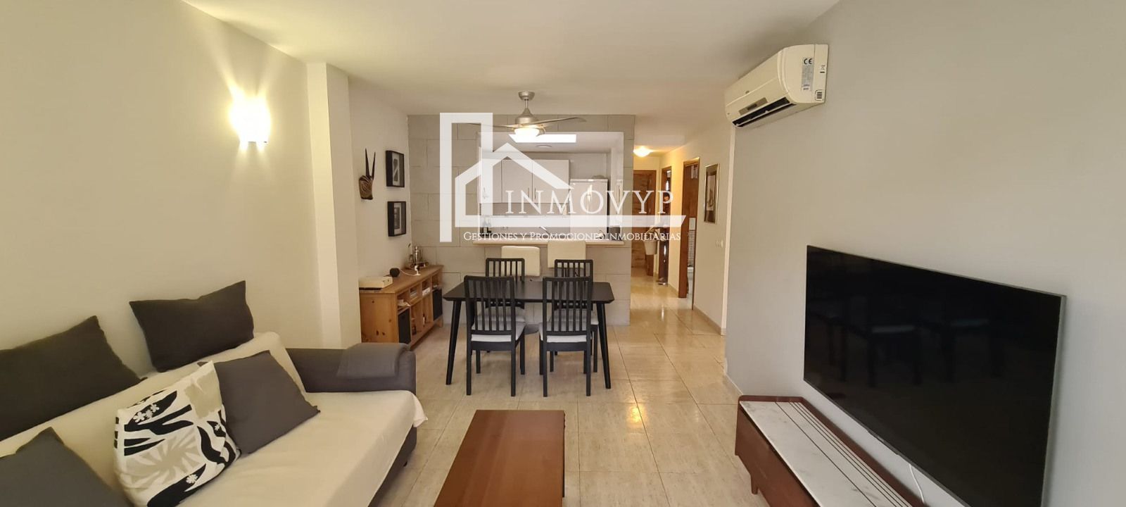 Sala de estar de Piso de alquiler en Inca con Terraza y Amueblado