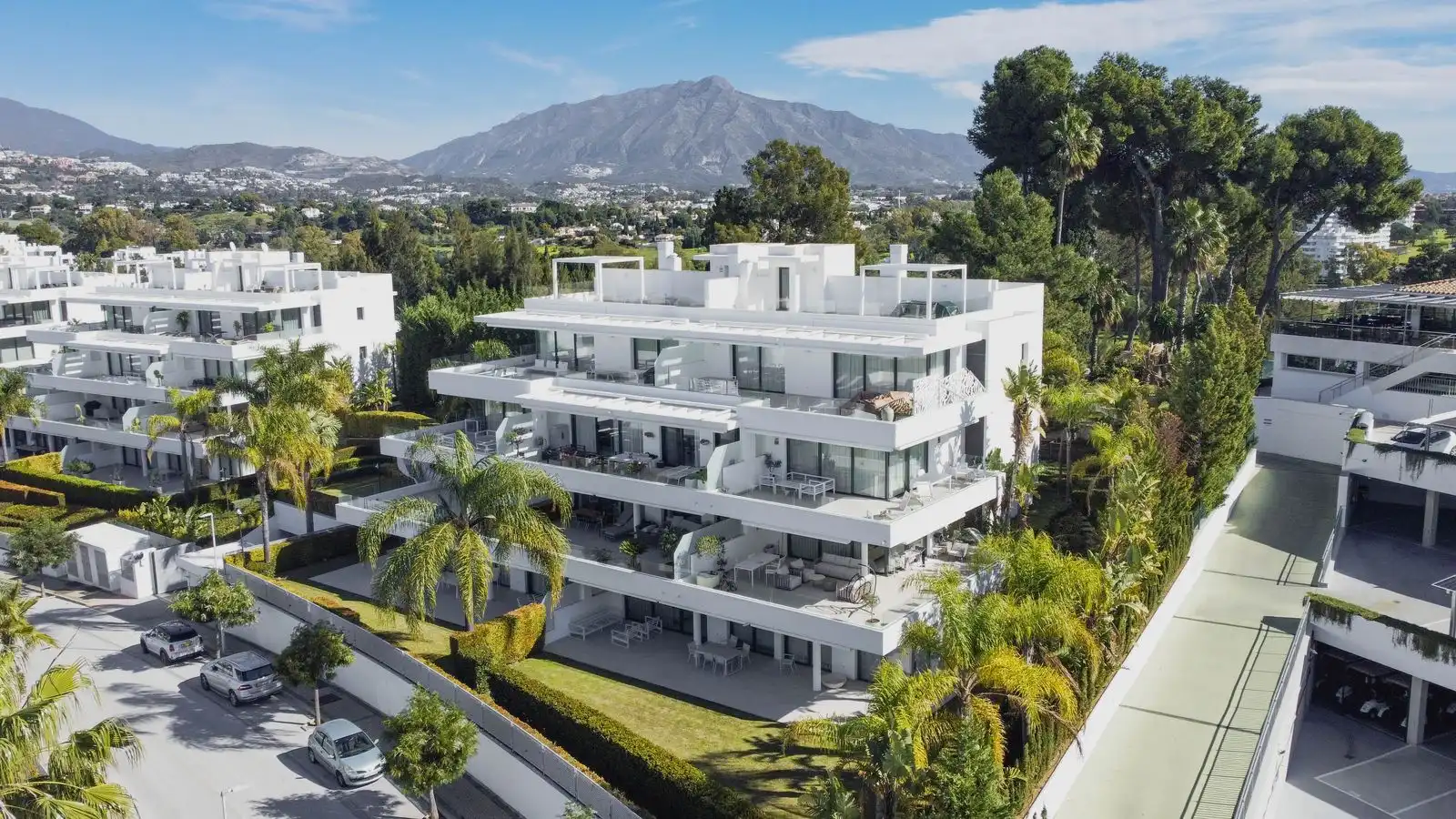 Exterior view of Apartments for sale in Estepona  with Air Conditioner, Terrace and Storage room