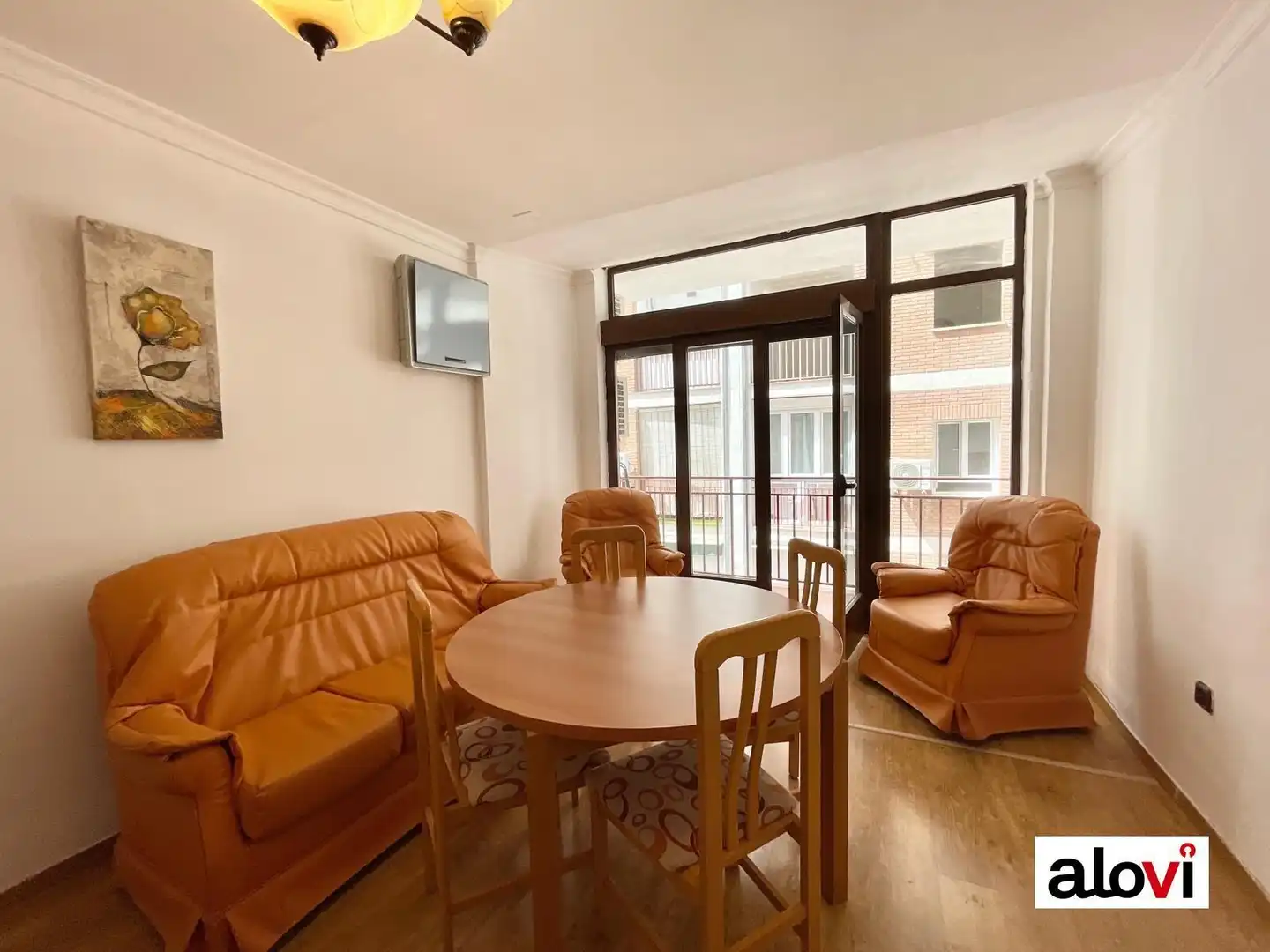 Wohnzimmer von Wohnung zur untervermieten in Granada mit Möbliert und Balkon