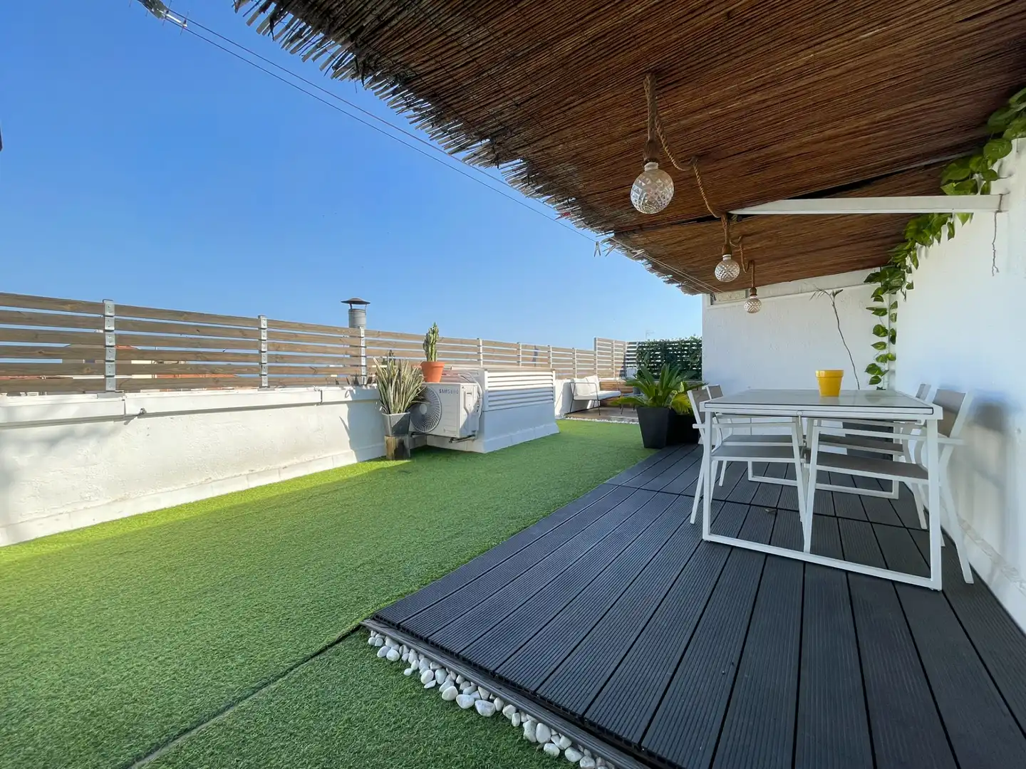Terrace of Flat for sale in Mataró  with Air Conditioner, Parquet flooring and Terrace