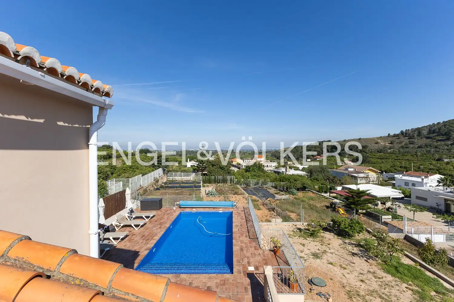 Piscina de Casa o xalet de lloguer en Corbera amb Aire condicionat, Calefacció i Jardí privat