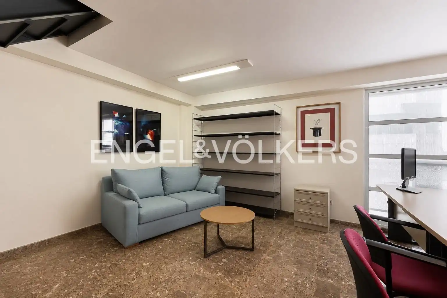 Wohnzimmer von Maisonette zur Miete in Valencia mit Klimaanlage, Heizung und Möbliert