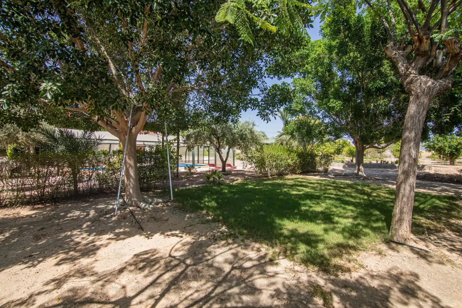 Garden of Houses for sale in Elche / Elx  with Air Conditioner, Heating and Private garden