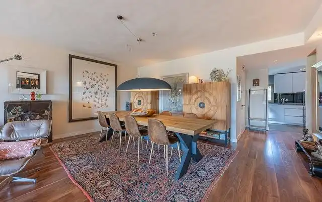 Dining room of Attic for sale in Estepona  with Air Conditioner, Parquet flooring and Terrace