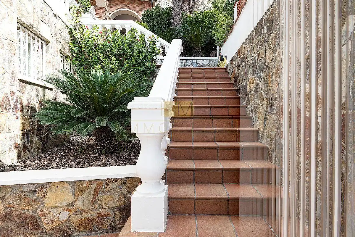 Vista exterior de Casa o chalet en venta en Vallirana con Aire acondicionado, Calefacción y Jardín privado
