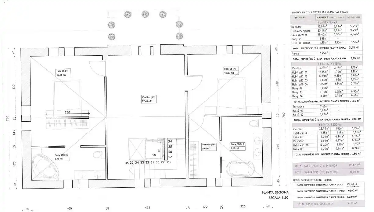 Casa amb terrassa en venda a Llinars del Vallès, imagen 54
