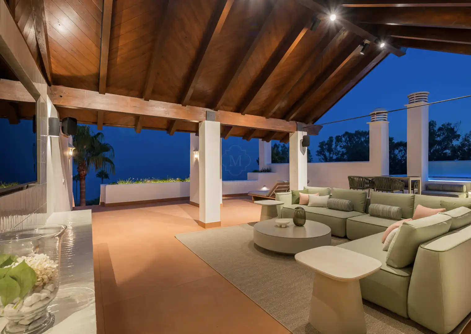 Terraza de Ático en venta en Estepona con Terraza, Piscina y Amueblado