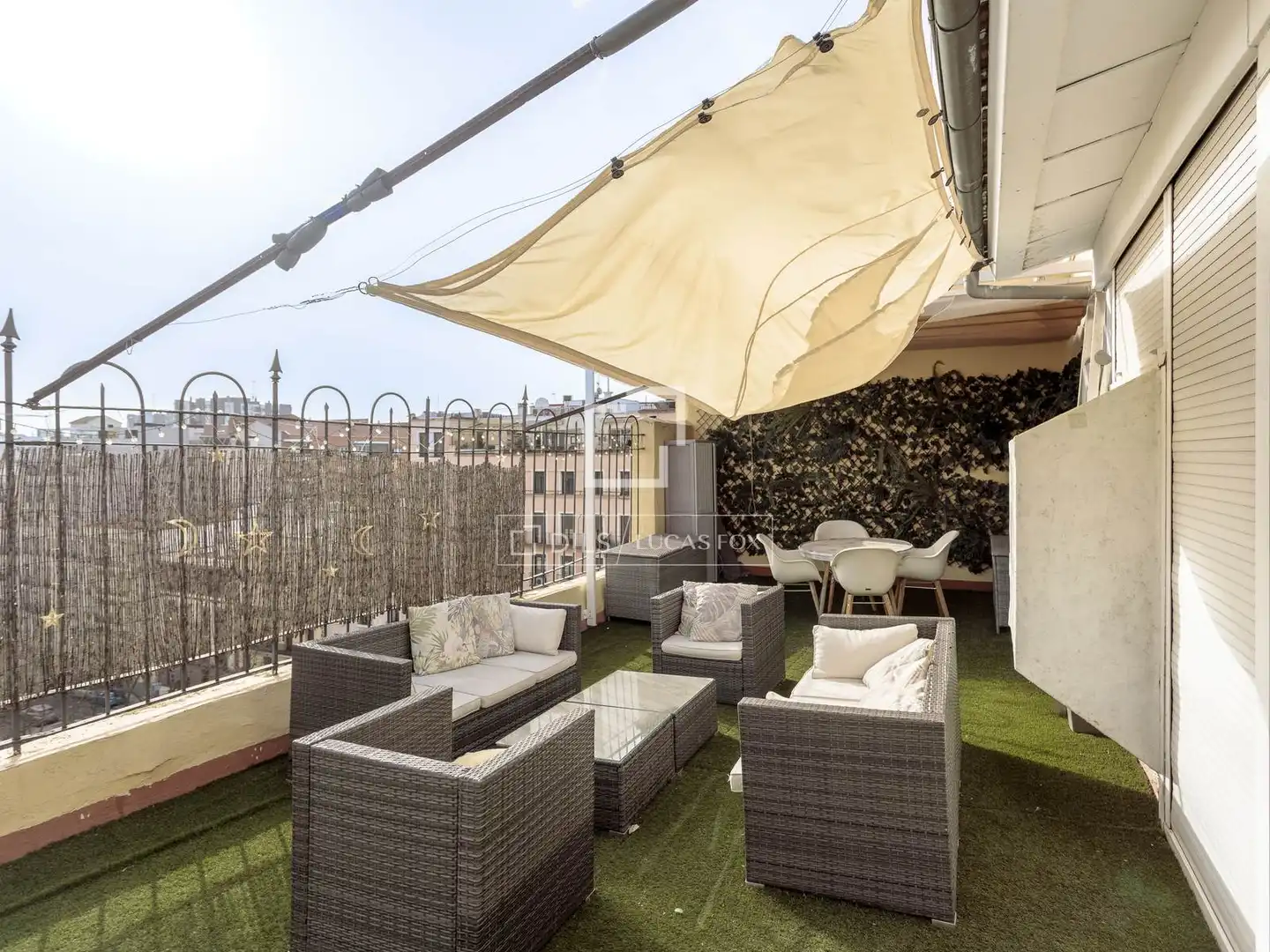 Terrace of Flat for rent in Madrid  with Air Conditioner, Heating and Terrace