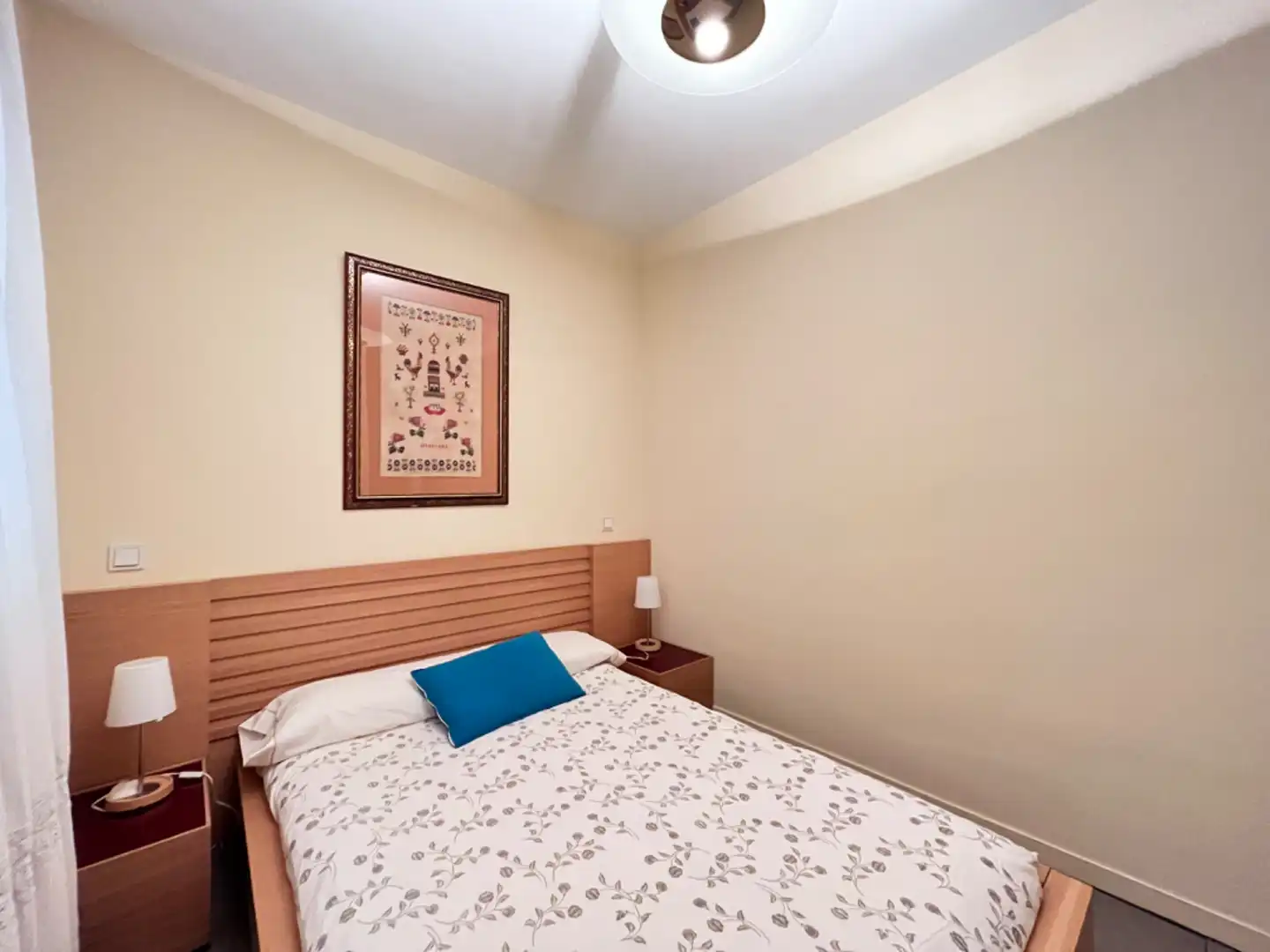 Schlafzimmer von Wohnung zum Verkauf in Madrid mit Terrasse, Möbliert und Ofen