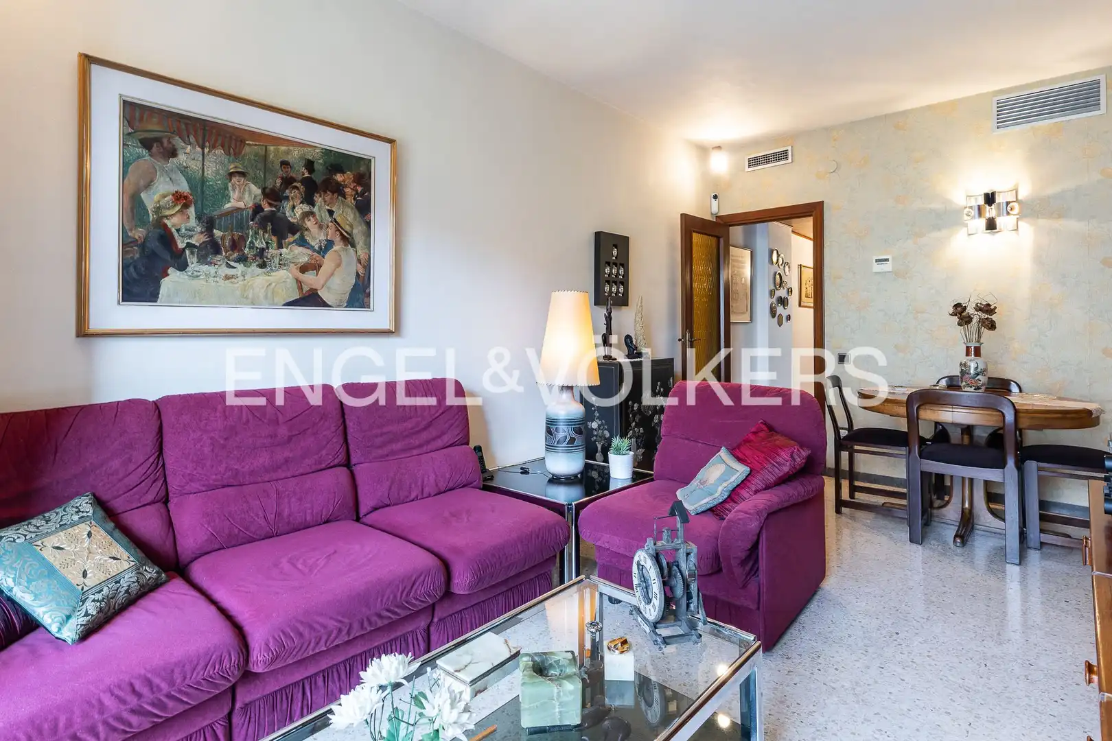 Sala de estar de Piso en venta en Barcelona con Aire acondicionado, Calefacción y Balcón