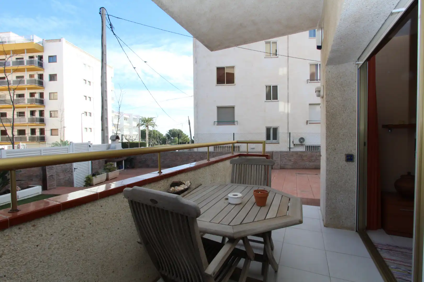 Terraza de Apartamento en venta en Mont-roig del Camp con Aire acondicionado, Jardín privado y Terraza