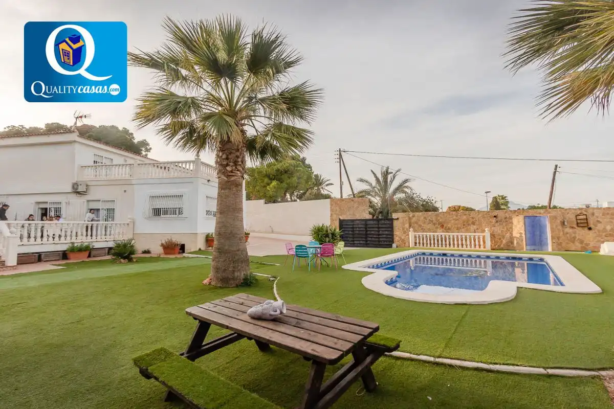 Jardín de Casa o chalet en venta en Mutxamel con Aire acondicionado, Calefacción y Terraza